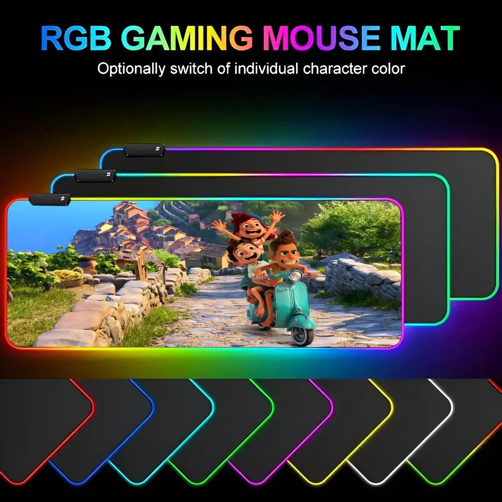 

Luca Mouse Pad Mousepad Rgb Mouse Pad Gaming Backlight Pc Accessories Gamer Keyboard 60x30cm Backlit Mat Desk Protector Mats Xx