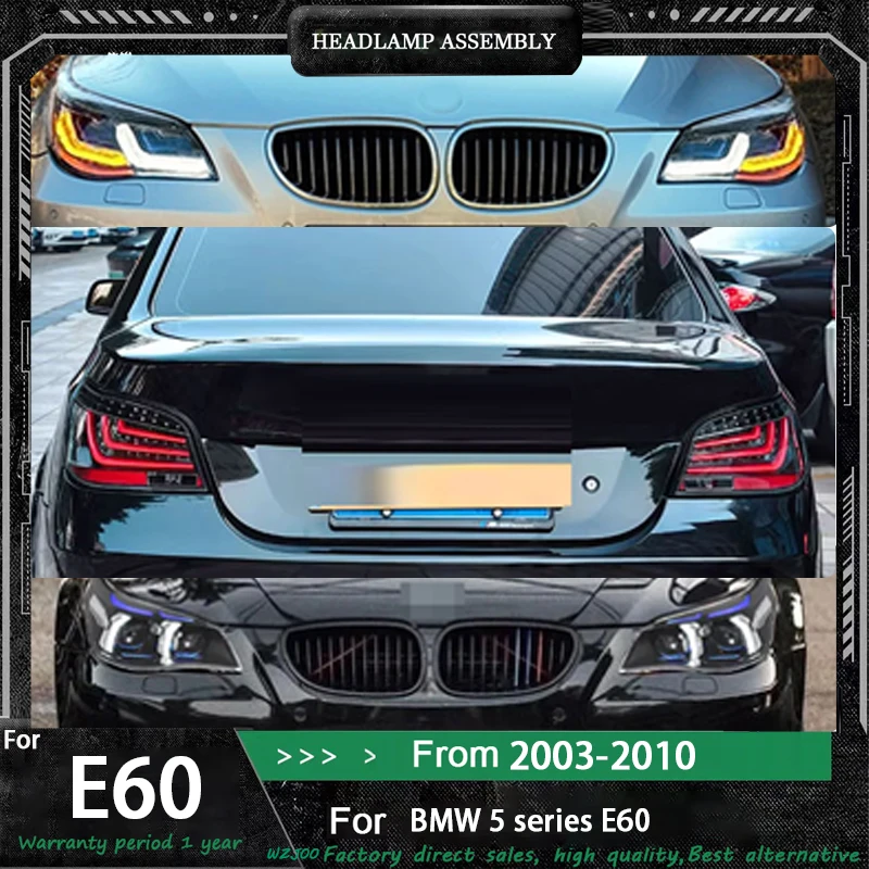 LED bmw E60 520i 523i 525i 530i 2003 に2007 ～2010 年 led ヘッド