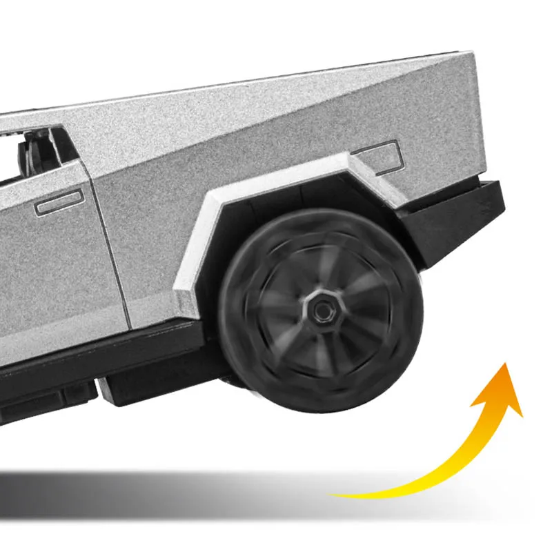 1:36 Scale Zinc Alloy Pickup Off-Road Vehicle Model Toy,With Sound Light&Pull Back,Boy Girl Birthday Gift Xmas Surprise Toy Car1:32 Scale Zinc Alloy Pickup SUV Model Toy With Sound Lights And Pull-back, Christmas Surpr