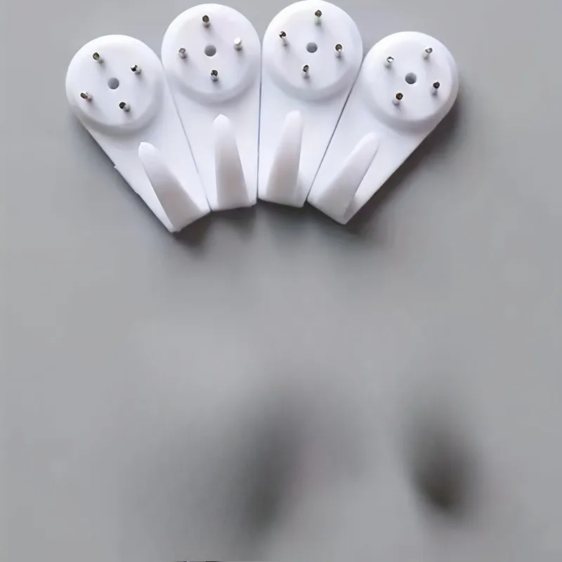 4/8PCS Invisible Traceless Nail Multi-functional Invisible Hook Wall-mounted Nail Hook Wall-mounted Painting Hook
