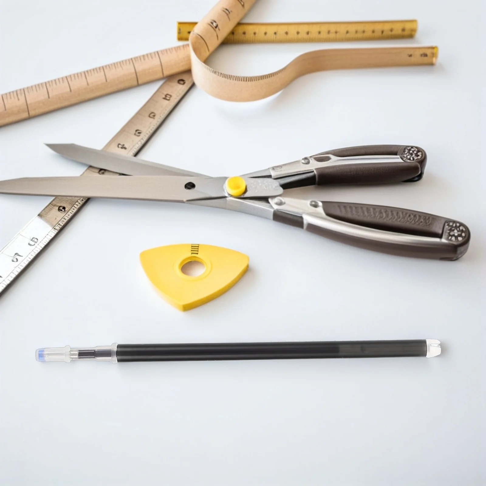 

100Pcs Heat Erasable Fabric Pen Refills Disappearing Ink for Sewing Quilting Embroidery Fabric Markers Heat Erasable Pen Refills