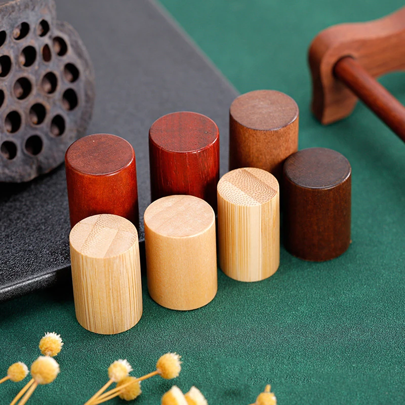 Matching Coverap Nozzle 15 Mouth 15mm Perfume Bottle Cap Bayonet Perfume Bottle Press Universal Lid With Wood Glass Bottle