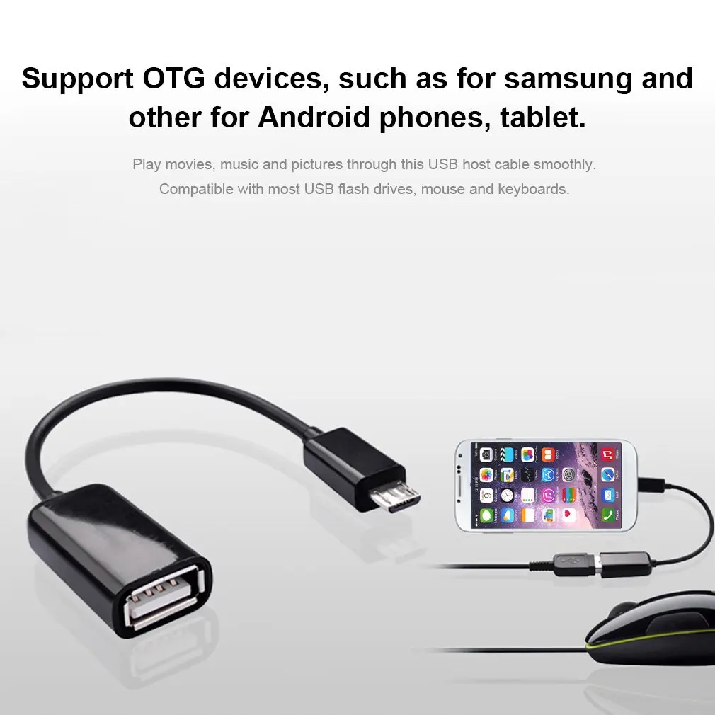 HOT Type C USB Adapter Male To USB Micro USB OTG Adapter Cable 2.0 Female Adapter USB OTG Cable Converter Data Cable For Phone