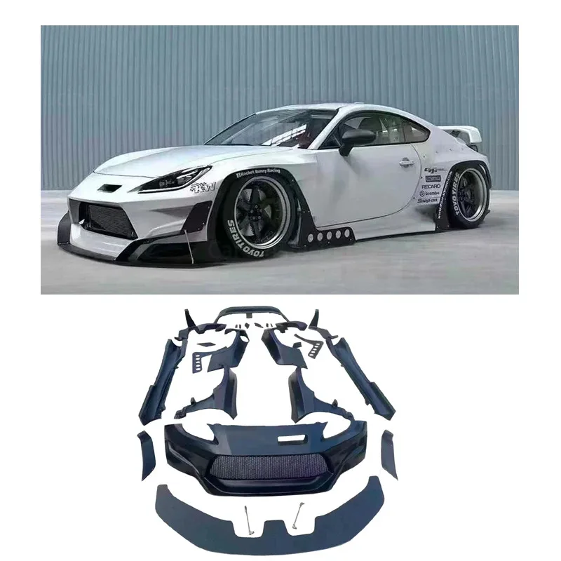 2022 GR86 BRZ ZD8 Body Kit com Rocket Rit V3 Amortecedor dianteiro lábio saias laterais spoiler traseiro