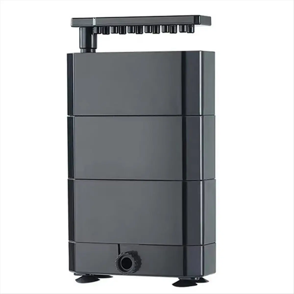 A56K Turtle Tank Filter Aquarium Turtle Tank Filter Pump 180GPH Silent Biofiltration Aquarium Filter for Reptile US PLUG