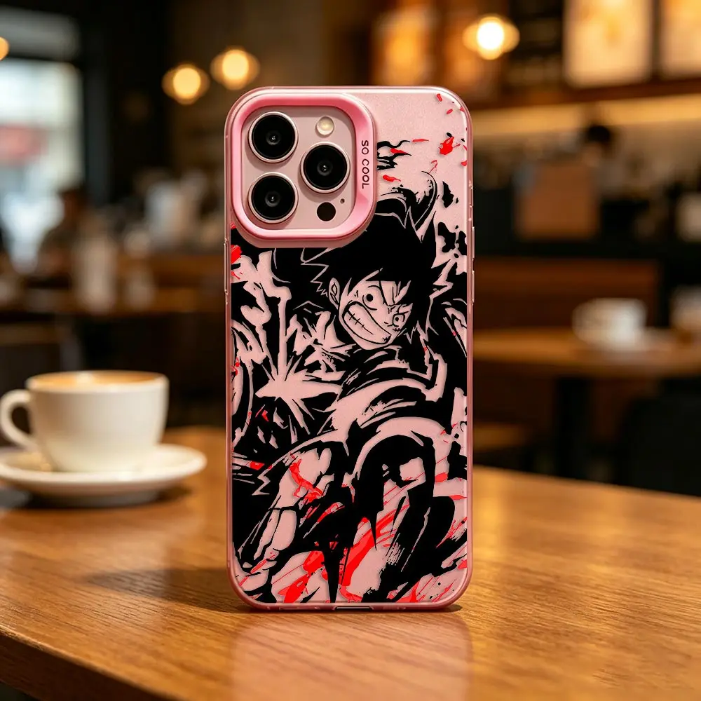 Custom Photo Clear Phone Case For Samsung Galaxy S26 S25 S24 S23 S22 S21 S20 FE PLUS ULTRA Cover O-One P-piece Gear 5 Luffy Ace