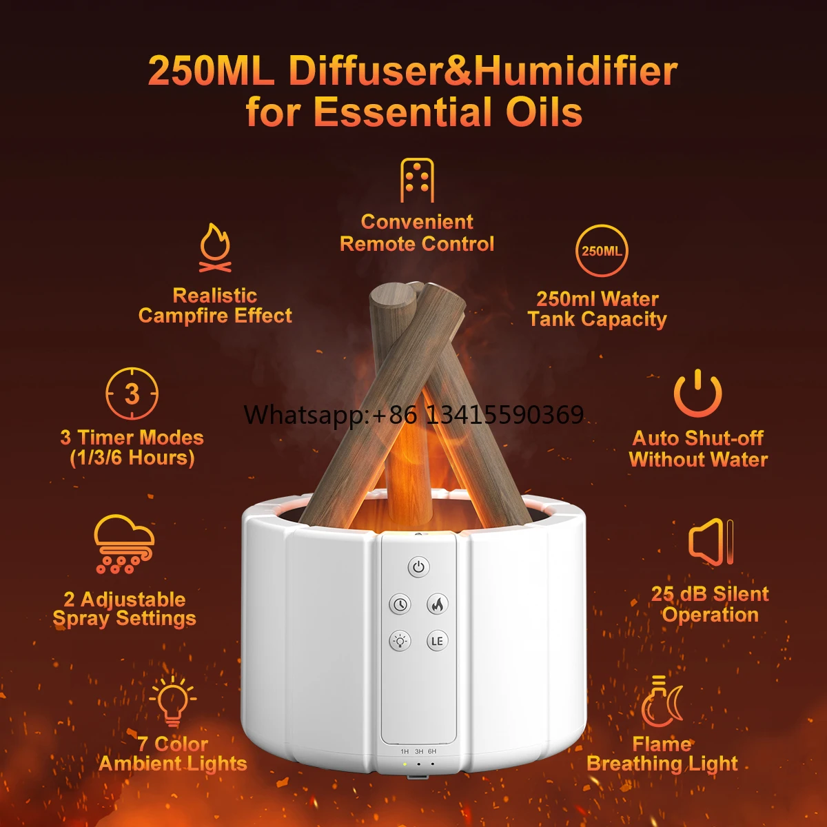 

Мелкая бытовая техника, дропшиппинг, диффузор для духов, деревянный диффузор для духов, увлажнитель пламени с дистанционным управлением для автомобиля, дома