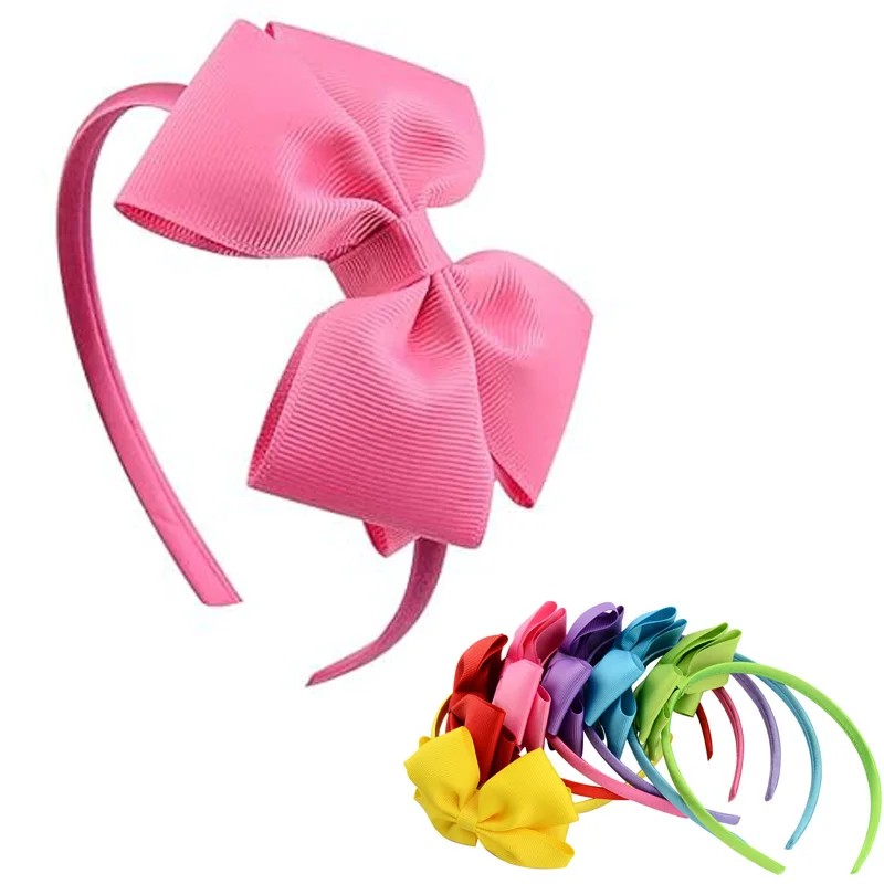 Fashion 20pcs Bow Headband  Ribbon winding Hair Hoop for Girls Toddlers Party Decor Cosplay Costume Headwear Makeup Handmade