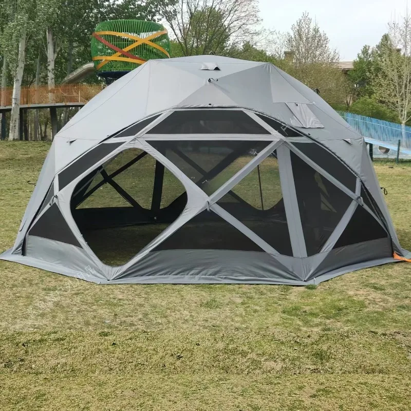 Four Seasons Ball Tent Quick Open Wind and Rainproof Ball Tent 4.3 5.4 Outdoor Camping Warm and Ventilated