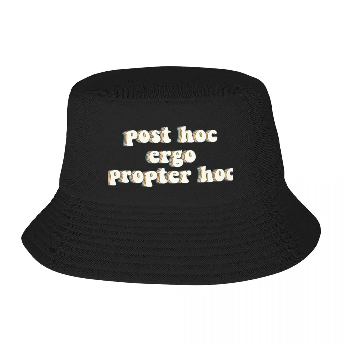 West Wing Post Hoc Ergo Propter Hoc Bucket Hat Mountaineering Hat Men's Baseball Women's