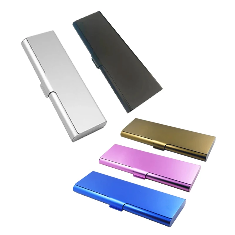 Tin Pencil Case Aluminum Box Costom Logo Student Stationery Pen Pencil Cases Gift Box Japanese Stationery Metal Pencil Box