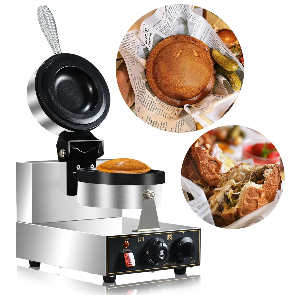 industrial Ice cream Hamburger sandwich machine no stick Panini press waffle machine 110V 220V Gelato Panini Press machine