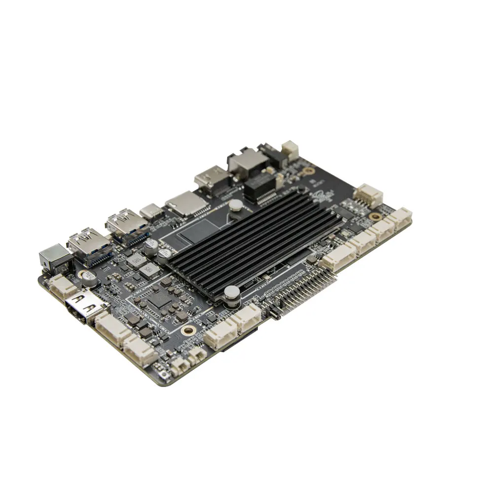 

rocrkchip RK3588 ПК 8k ai материнская плата Android 12 коробка вывесок плеер встроенный PCBA