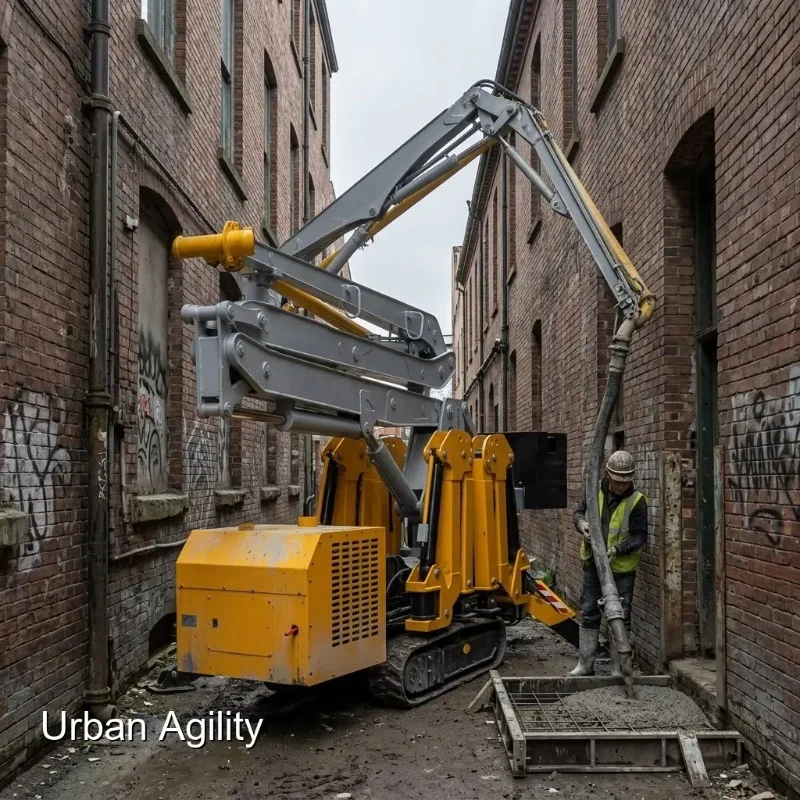 Customized Industrial-Grade Spider Concrete Placing Boom from Built for Durability