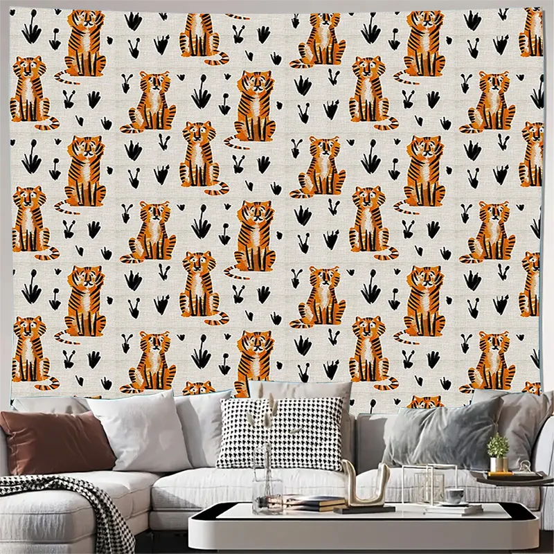 

Wall Tapestry Nature Tree Branch Leaves Forest Botanical Aesthetic Room Decor Home Living Room Dorm Wall Hanging