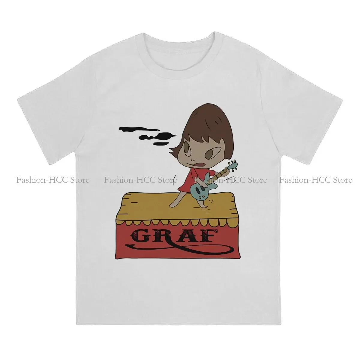 Yoshitomo Nara Crewneck TShirts Graf Personalize Homme T Shirt Hipster Size S-6XL