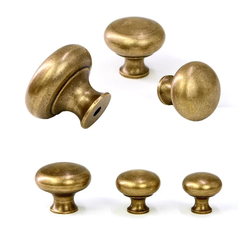 

Antique Drawer Knob Furniture Hardware Classical Wardrobe Cabinet Shoe Door Handle Closet Cone Vintage Pull