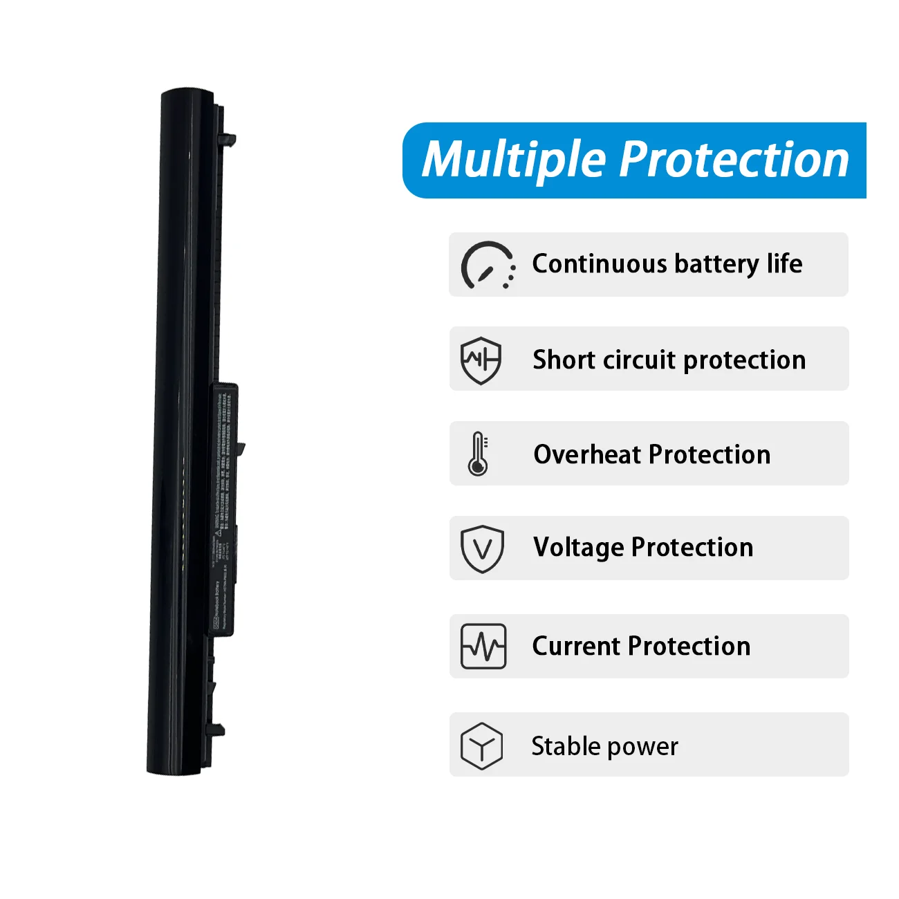 Bateria para HP, OA04, 746641-001, 740715-001, 15-R029WM, 15-R052NR, 15-R015DX, 15-G020DX, 15-R137WM, 15-D035DX, 250 G3, 15-D020DX