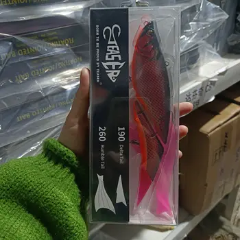 OBSESSION DAVINCI Señuelo de pesca Swimbait articulado de 2 secciones, 19 cm, 55 g, segmento de vibración flotante, cebo grande, wobblers, cebos de cola blanda 10 best sales Señuelos deslizantes - №7