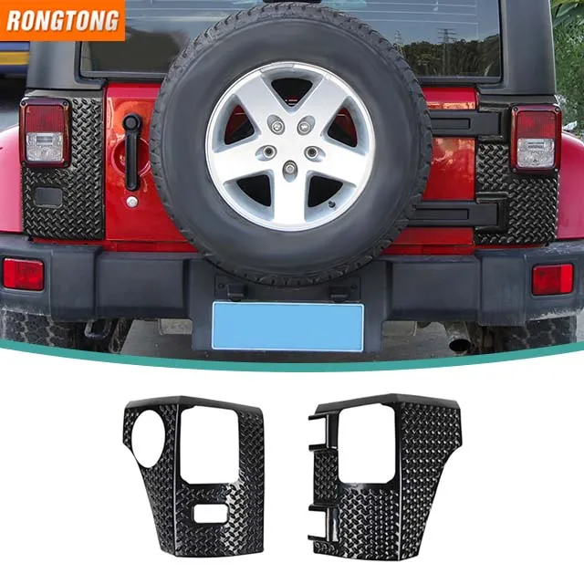 Factory Outlet Tail Lamp Cover Rear Lamp Cornerite Cover Car Rear Angle Cover For Jeep Wrangler JK2007-2017