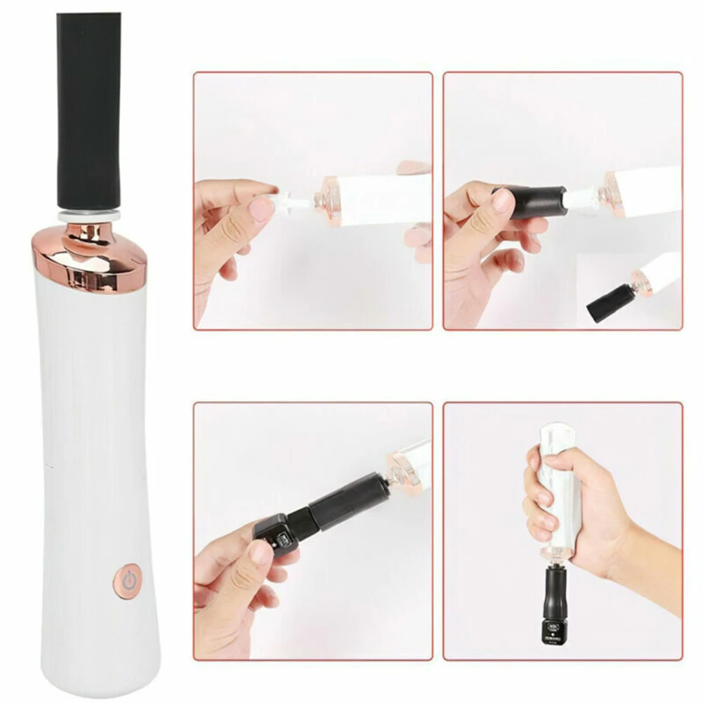 Electric Eyelash Glue Shaker Portable Nail Lacquer Shaker 25000 Rpm Liquid Mixer Waterproof Battery Powered for Eyelash Glue Ink