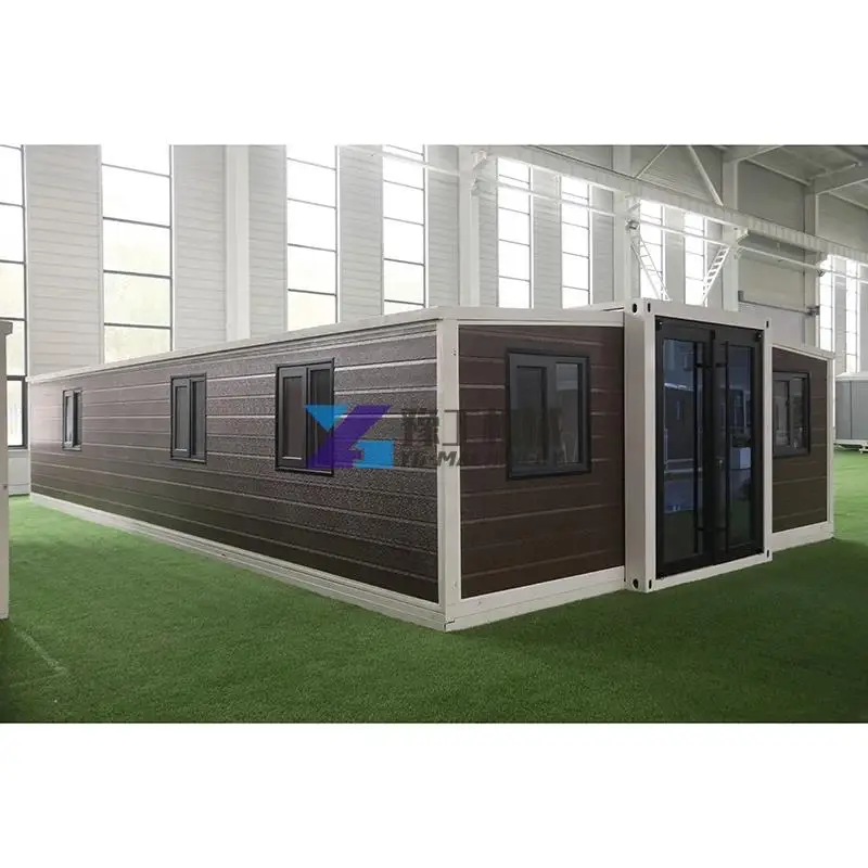 Expandable House Prefabricated 3 Modern Container Module House Bed 2 Room 40Ft Prefab Expandable Container House