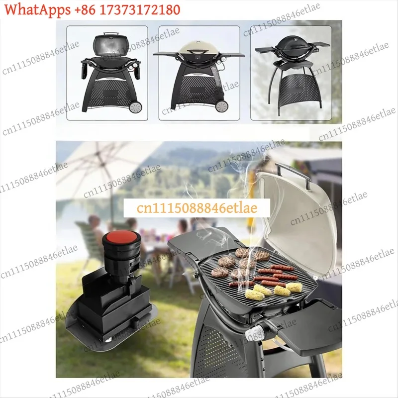 Igniter Kit for Weber Q320 2008 Q3200 2014 Gas Grills 80452 60092 Push Button Ignition Replacement Parts Universal Grill Igniter