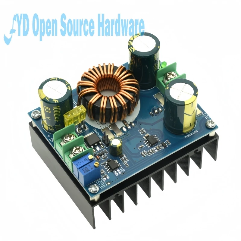 600W MPPT Solar Charge Controller DC 10-60V to 12-80V Boost Converter Module Constant Voltage Current Output for Solar System