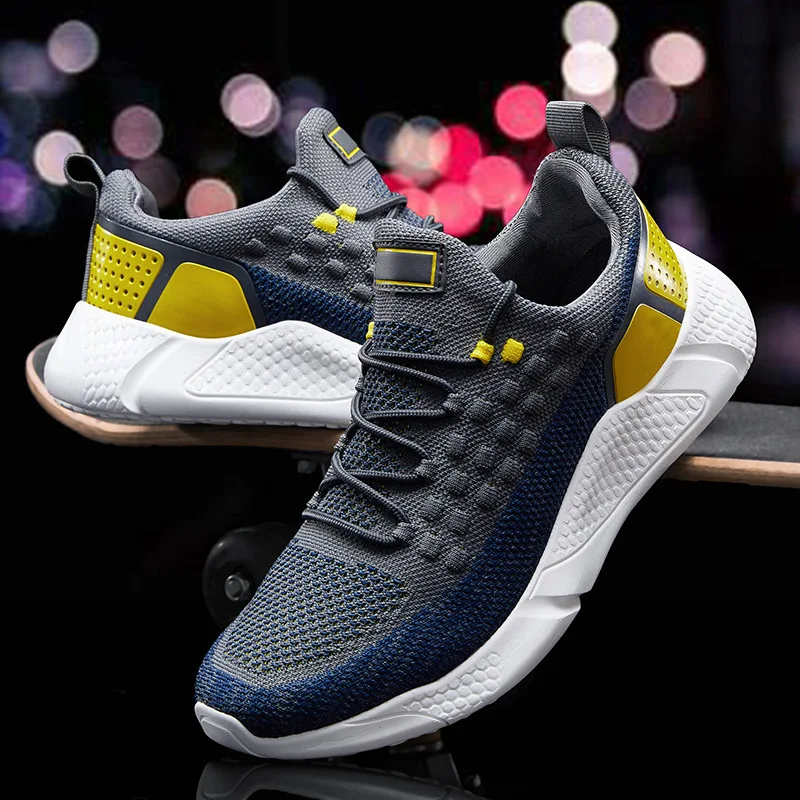 New Men light Running Shoes 2022 hot Sneakers Breathable Brand Outdoor Walking Sneakers Comfort Sport shoes plus large size39-46