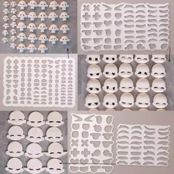 Ultralights Clay Q Version Cartoon Doll Bean Bean Eye Shape Cutting Mold DIY Polymer Clay Animation Character Eye Making Tool