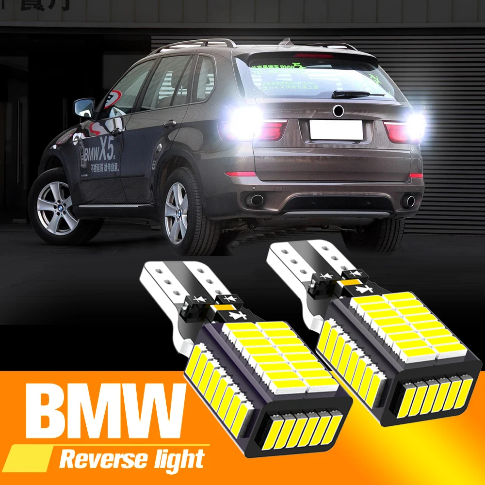 2X światło cofania LED Blub lampa W16W T15 921 Canbus dla BMW F12 F13 F06 E65 E66 E67 F01 F02 F03 F04 X3 E83 X3 F25 X5 E70 Z4 E89