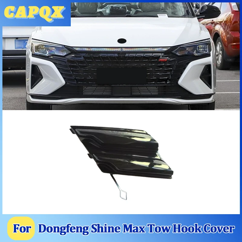 For Dongfeng Shine Max Bumper Trailer Cover Tow Bracket Cover Bumper Tow Hook Cover Cap