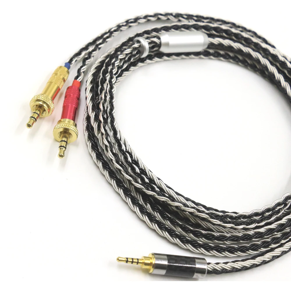 

16Cores XLR/3.5/4.4mm Balance Headphone Upgrade Replace Cable for SONY MDR-Z1R MDR-Z7 MDR-Z7M2 with Lock Nut