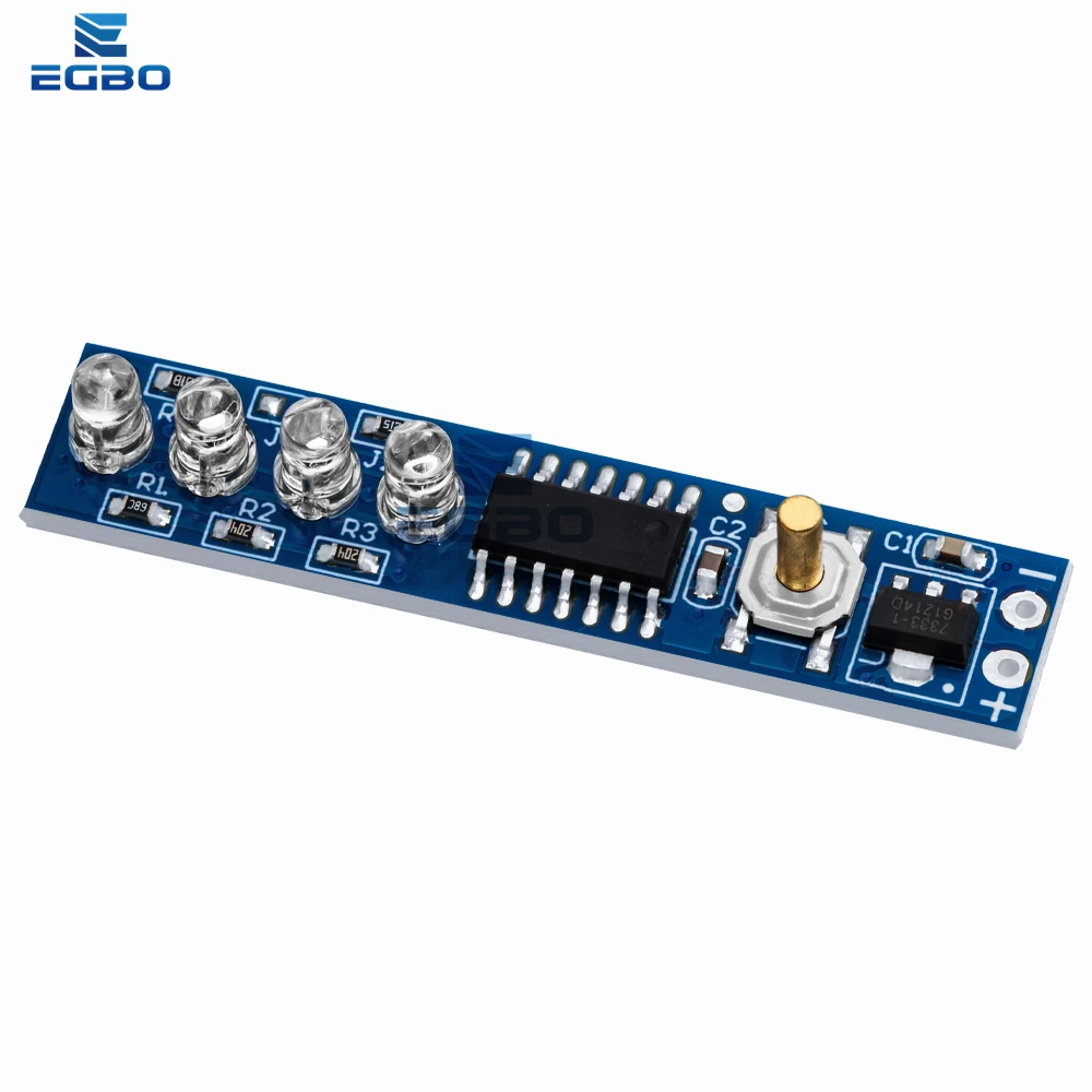 18650 리튬 배터리 충전 표시기 모듈 퍼센트 전력 레벨 테스터 LED 디스플레이 보드, EGBO 1S 2S 3S 4S 싱글 3.7V, 1-10 개