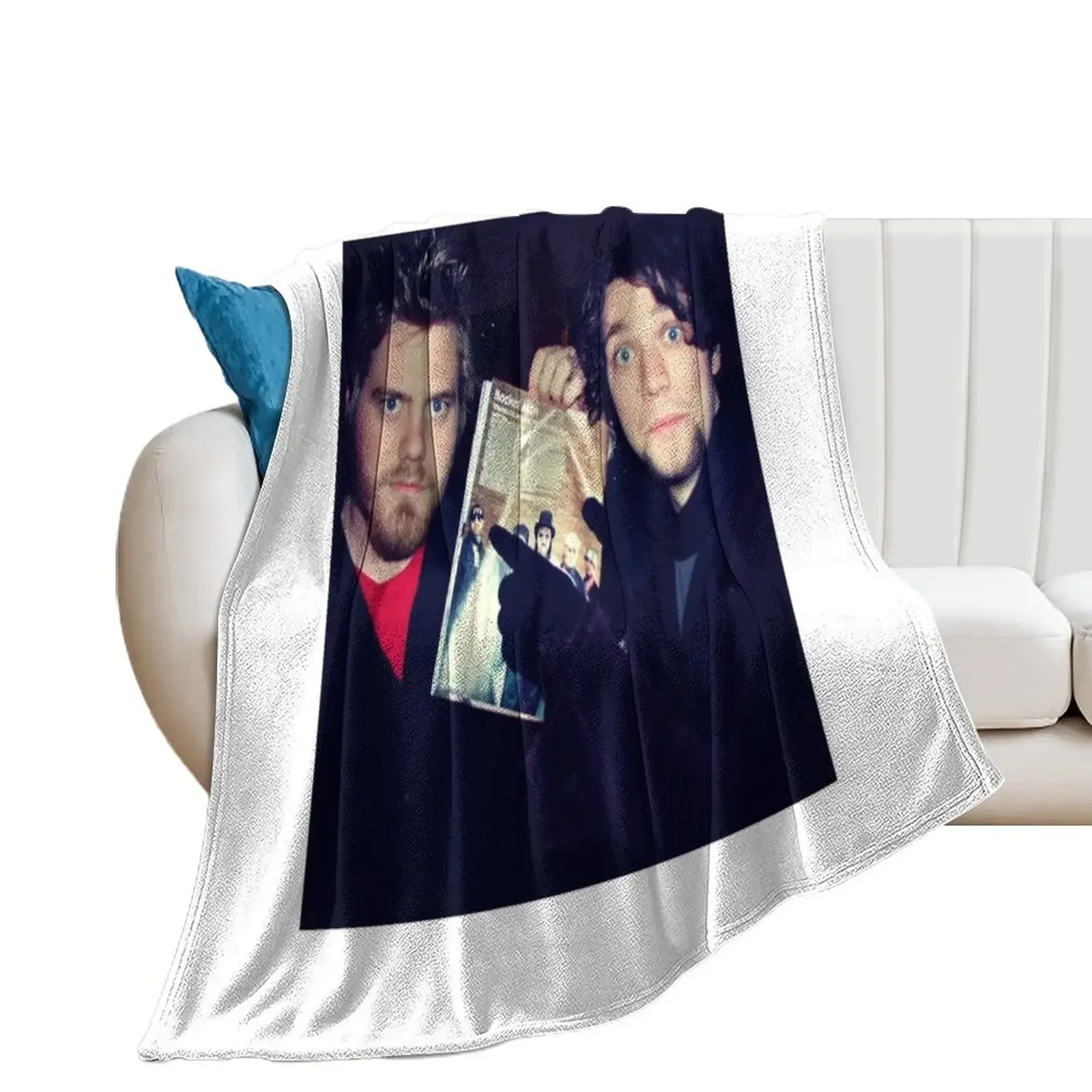 Bam And Ryan jackass Throw Blanket Summer Beddings Thermals For Travel Fashion Sofas Furrys Blankets