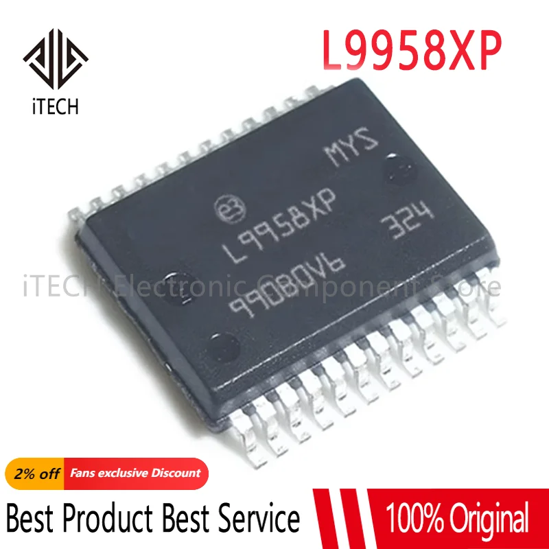 100% L9958XP Package Power SSO-24 New Original Genuine Motor Driver IC Chip