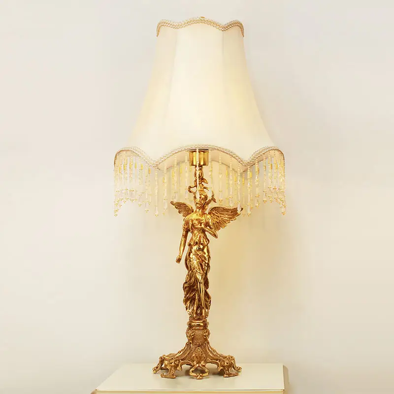 Promotional Desk Lamp for Living Room Brass Italian Style Table Lamps Bedside Lamp