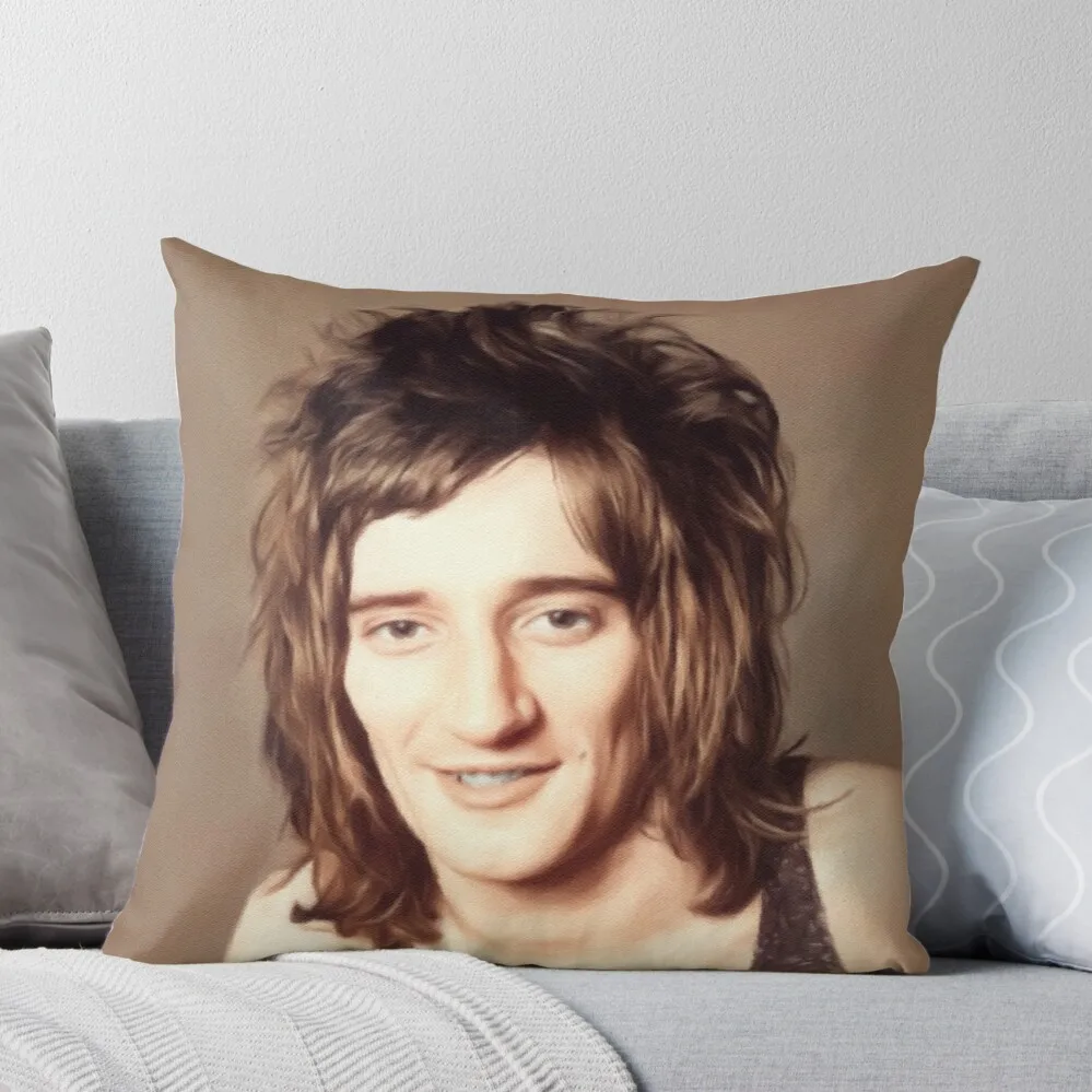 Rod Stewart, Music Legend Throw Pillow Cushions For Children covers for pillows Cushion Cover For Sofa