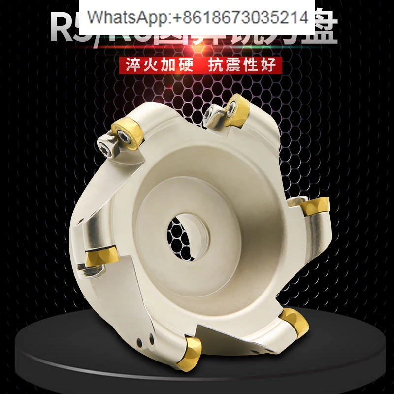 emr数値制御丸ノーズフライスカッターヘッドcnc数値制御オープンラフプレーンフライスカッターヘッド