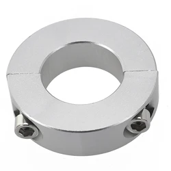 Clamp Collar Double Split Shaft Collar 13-30mm Inside Diameter Aluminum Alloy Shaft Collar Clamp Type Fixed Rings
