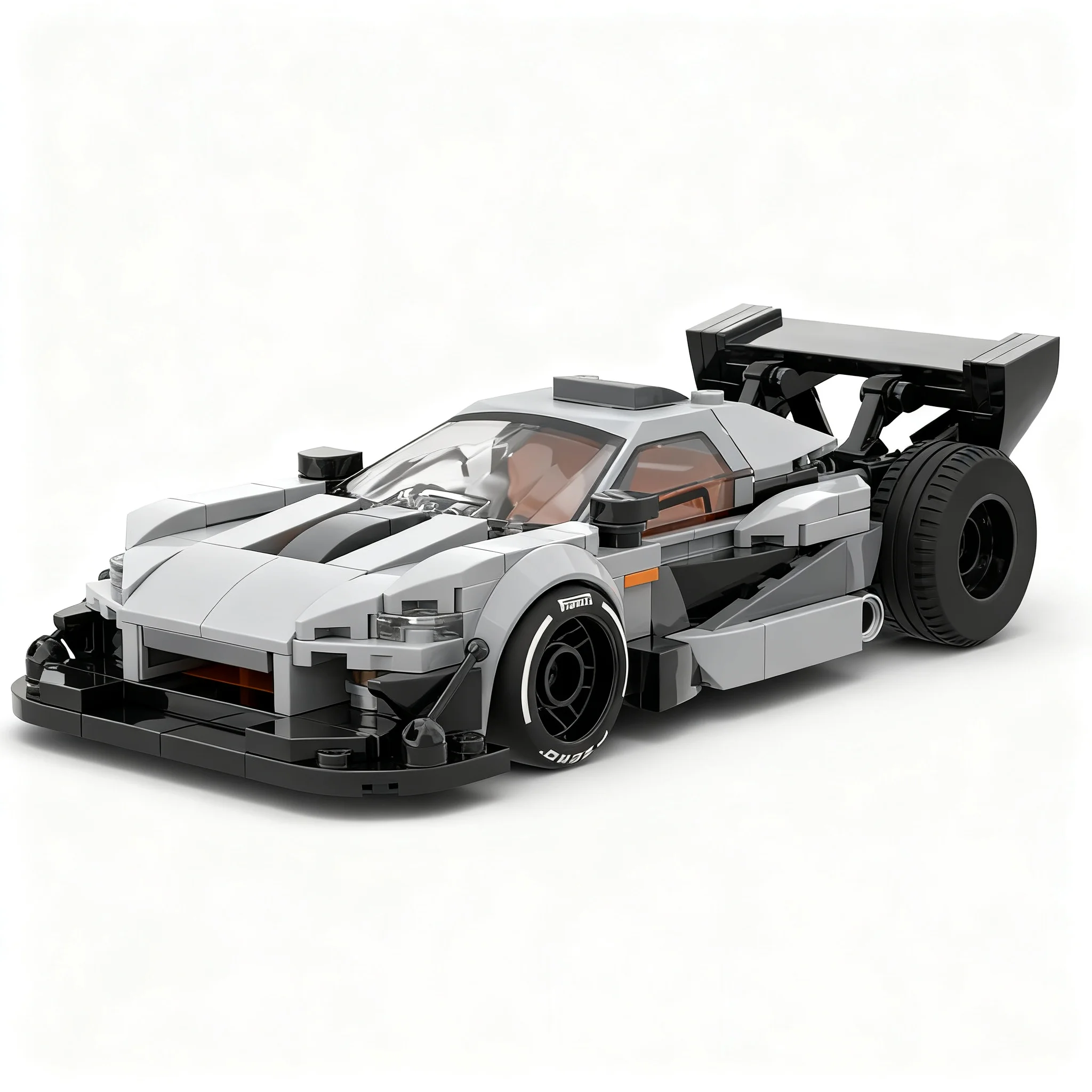 289個のブロックで組み立てる「mocシティチャンピオンズ・マクラーレン・セナgtr『パイクスピーク』」モデル。誕生日プレゼントに最適。3d-diyブロック工作コレクション。