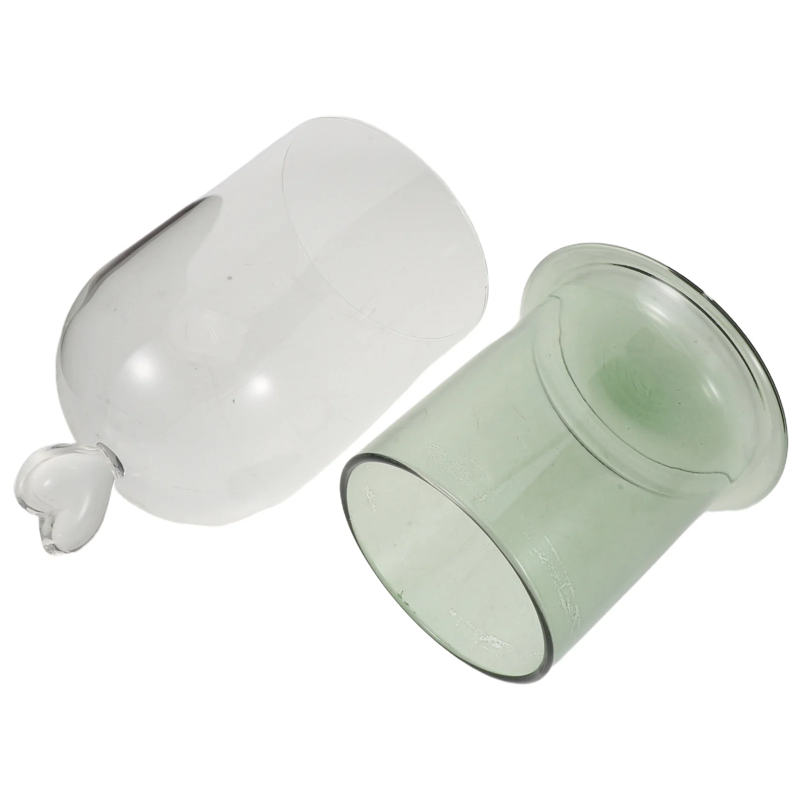 

Clear Glass Display Dome Cloche with Base Dustproof Bell Jar Flower Cover Diffuser Eternal Flower Preservation Cake Display Dome