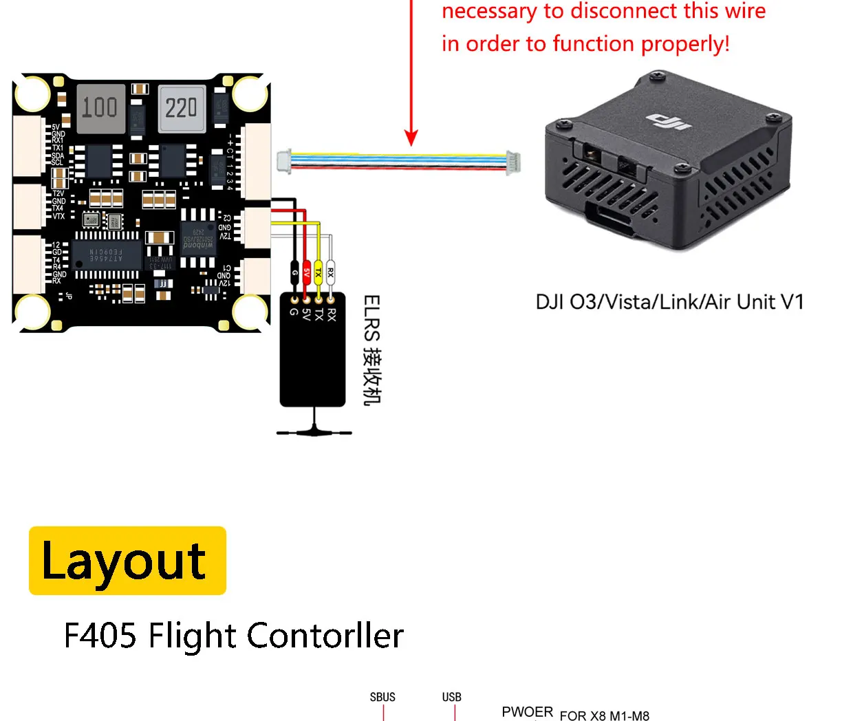 DAKEFPV F405 55A Stack 30,5X30,5mm ICM42688P BLS55A 4in1 ESC 3-6S FC&ESC INav Betaflight Konfigurierbar – Detail 21