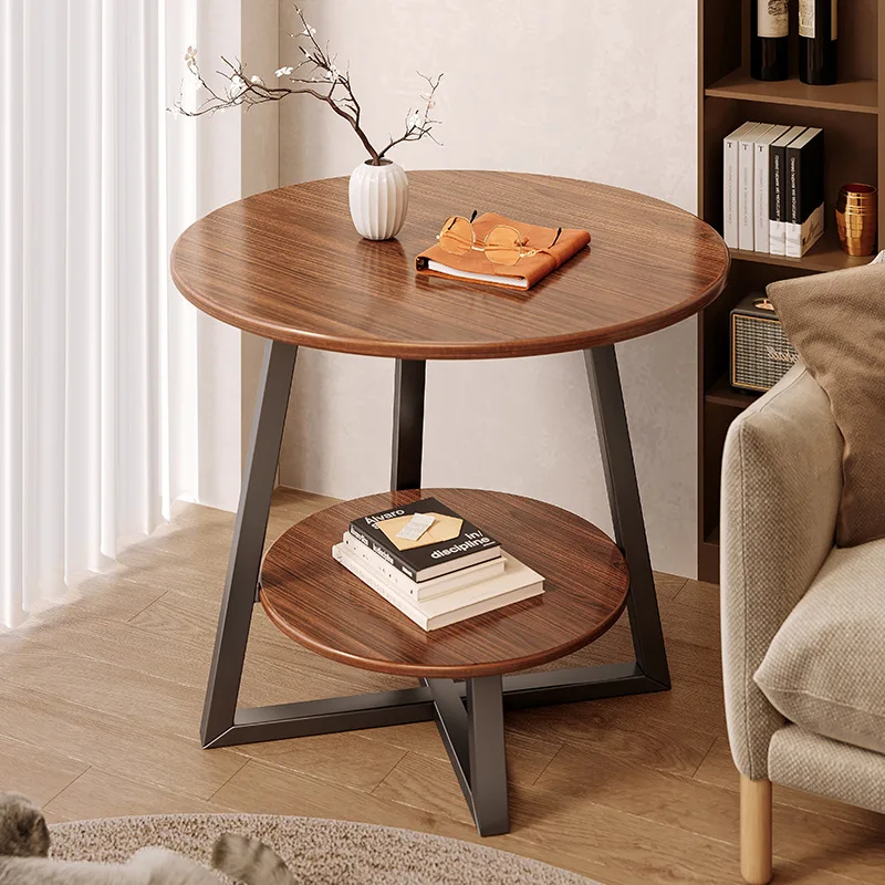 

Small round table, sofa side, light luxury coffee table, mini small tea table, living room home corner, simple
