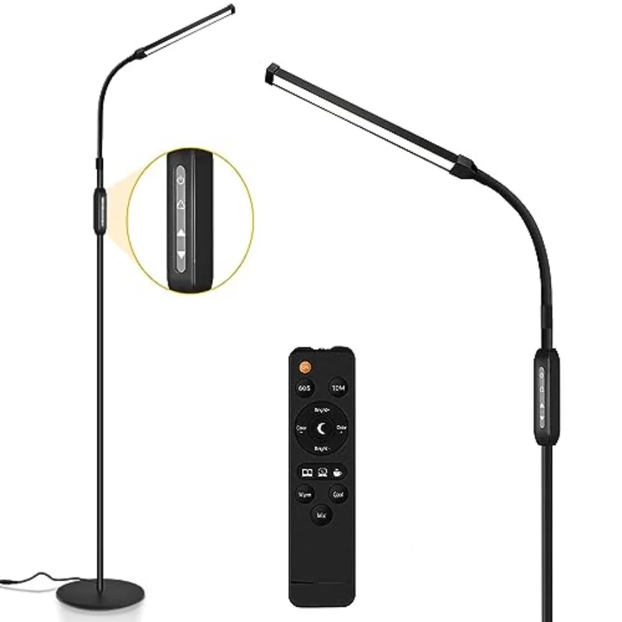 

Led Floor Lamp for Eyelash Extensions Standing Floor Lamps for Office Eyelash lamp Tattoo Light Reading Lamp for Bedroom Makeup