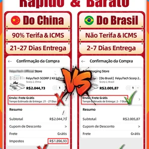 【Do Brazil】 Feiyutech Scorp Mini 2 Gimbal Stabilizer For Mirror Camera Sony Zve10 Canon Nikon Action GoPro Cell Feiyu Tech Main GEPRO STABILIZER SALES - №5