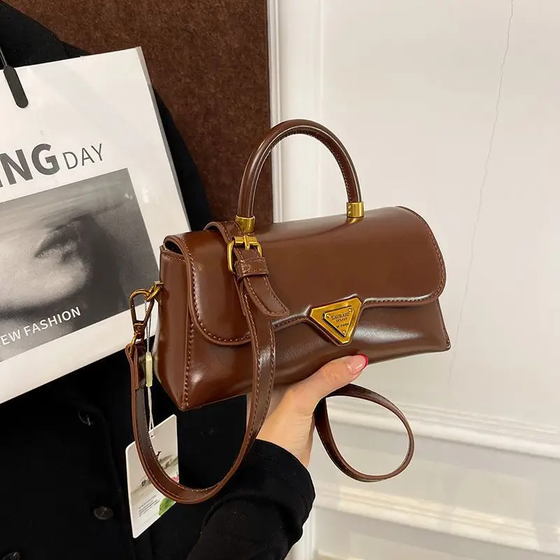 حقيبة تحت الإبط لعام 2025، محفظة كروس كاجوال للنساء، حقيبة مدمجة بمقبض علوي، حقيبة بسيطة من النهار إلى الليل، حبال مزخرفة #1