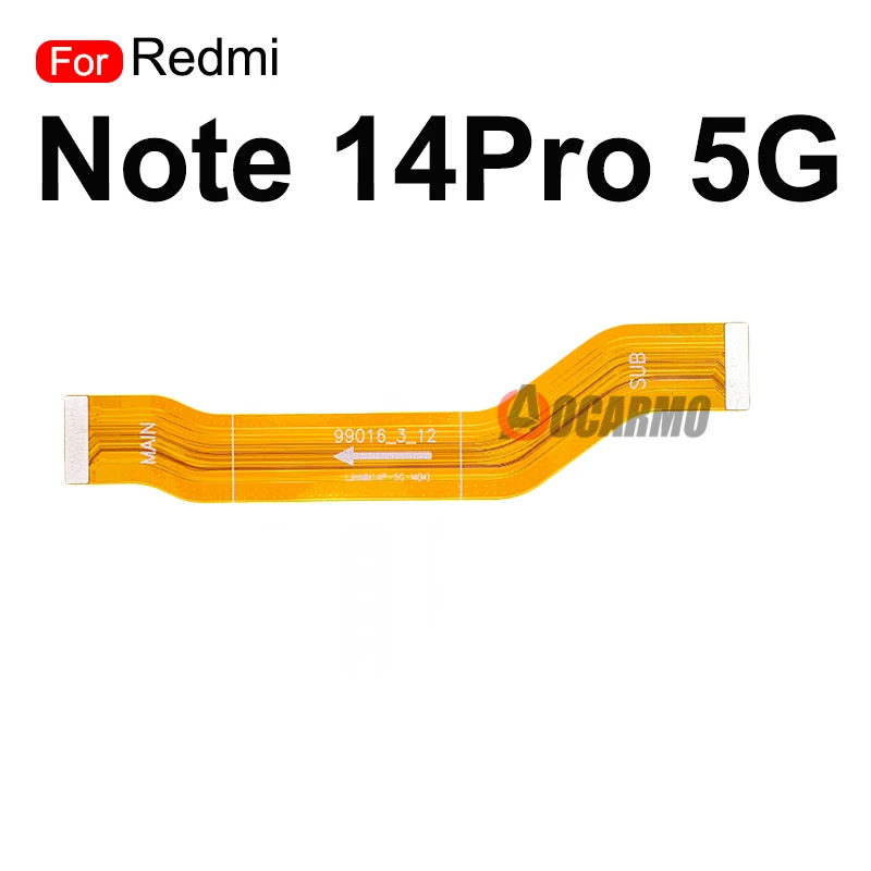 For Redmi Note 14Pro 4G Note 14 Pro 5G Main Board Flex Cable Charging Port Power Flex Cable Earpiece Speaker Loudspeaker