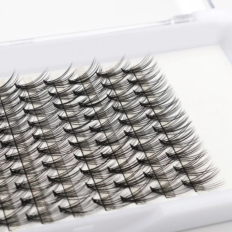 120 pezzi fai da te Cluster Lash segmentato Single Lash Extension Bundle Soft Volumizing