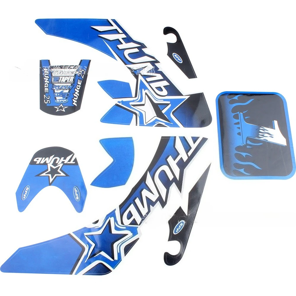 

Motocross Accessories for Honda CRF50 CRF50 50-110CC Whole Car Decal Latte Sticker